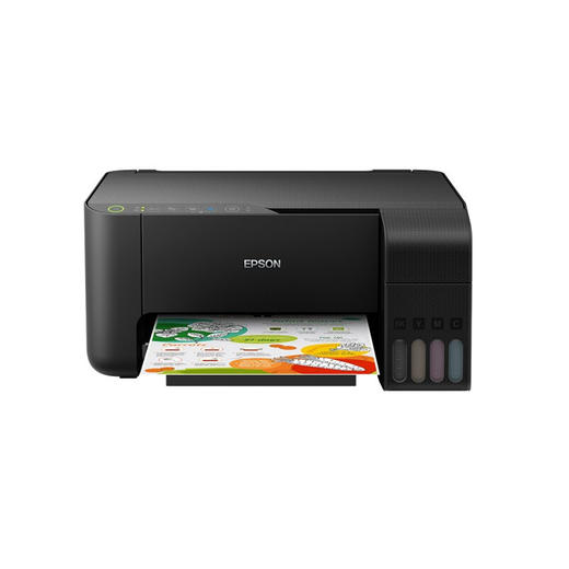 爱普生（EPSON) L3158 无线WIFI 彩色 原装墨仓式 多功能一体机 (打印、复印、扫描) 商品图0