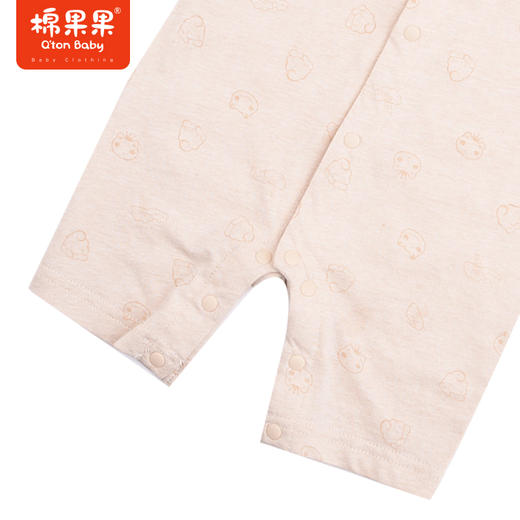 棉果果夏季彩棉男童女童满印背心连体衣M201724122206 商品图2