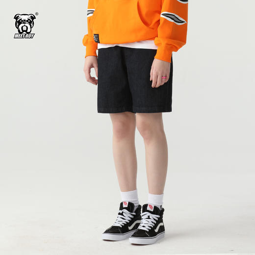 MEET.ROYDENIM DREAM原色PRESHRUNK牛仔五分短裤 冈山KUROKI面料02MR1317 商品图0
