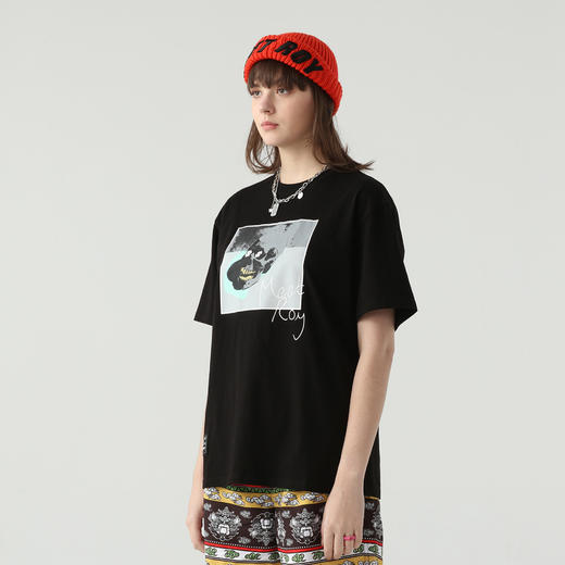 MEET.ROY2021春夏新款 安迪沃霍尔 财迷骷髅印花短袖T恤01MR1306 商品图2