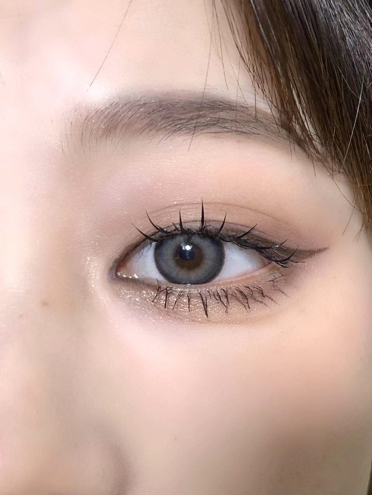 NINEBEAUTY年抛隐形眼镜 陨石奶冻14.5mm 一副/2片-VVCON美瞳网18