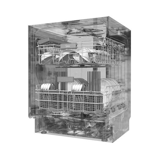 美的（Midea）嵌入式洗碗机P40/P60家用 变频热风烘干 三星级消毒 全自动智能家电 P60 厨房 商品图4