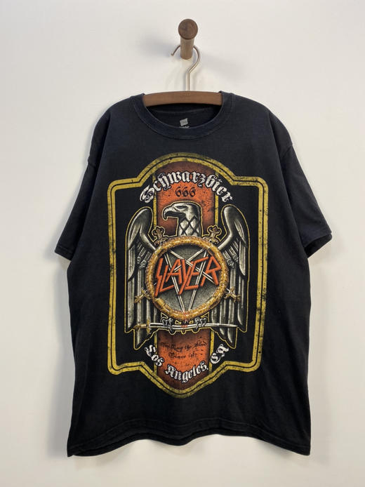 Hanes 666 SLAYER 杀手乐队 短袖T恤 _PST(L) 商品图1