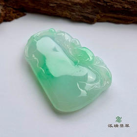 派瑞翡翠 翡翠挂件 糯冰种 绿色