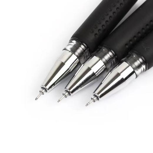 晨光AGPA7101金品黑色极细财务中性笔0.28mm特细全针管细笔会计财会水笔记账办公 商品图5