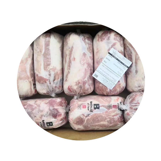 【西班牙原产】纯血迷你猪颈肉 1~1.2KG/包 6~7包/箱【Iberico-Mini black pork neck meat 1-1.2kg/bag 6-7bags/case】 商品图1