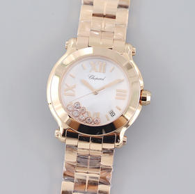 YL厂萧邦HAPPY DIAMONDS系列278492-9001贝母面石英女表:直径36mm