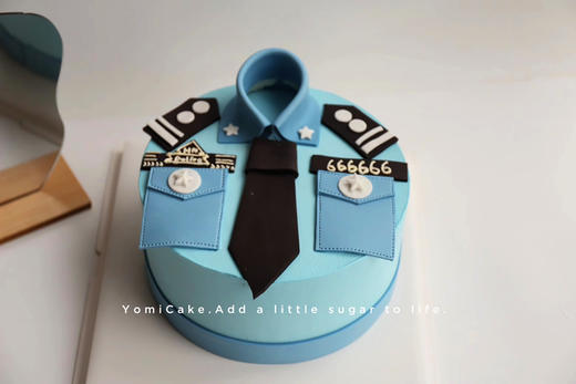 最可爱的人（有部分翻糖元素，请提前预定。军衔可改动。军服警服均可） 商品图0