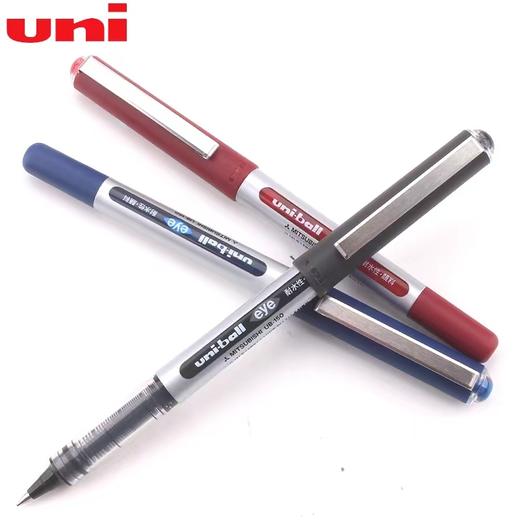 日本uniball三菱UB-150中性笔直液式走珠笔0.5mm水性签字笔黑色水笔学生用刷题黑笔碳素笔进口文具 商品图1