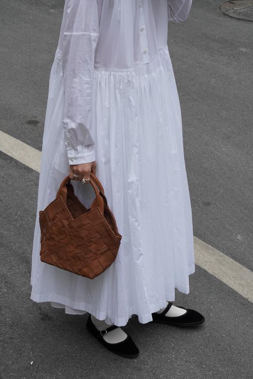 ECOLE DE CURIOSITES 风琴褶法式连衣裙(Limited series) 商品图13