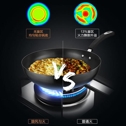 美的（Midea）5.0KW大火力家用双眼天燃气灶 一级能效 黑晶面板台嵌两用 JZT-Q62A【一价全包】企业采购 商品图1