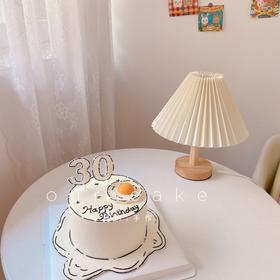 二次元漫画款鸡蛋数字蛋糕 -低糖处理无添加