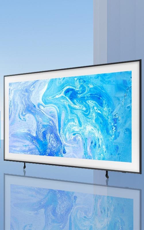 三星（SAMSUNG）75英寸 Frame画壁电视 超薄大屏QLED量子点 4K超高清AI语音蓝光护眼 艺术电视QA75LS03AAJXXZ 商品图0