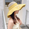 【秀帽】2022韩版时尚欧美大沿时装渔夫帽防晒防紫外线太阳帽可折叠遮阳帽 商品缩略图2