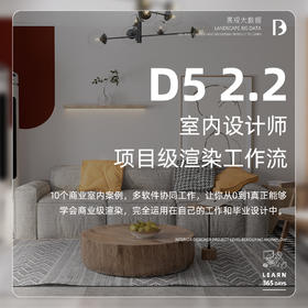《D5 2.2 室内设计师项目级渲染工作流》