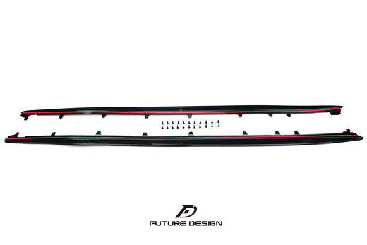 BMW宝马 5系G30 G38 MTECH MP亮黑侧裙 商品图0