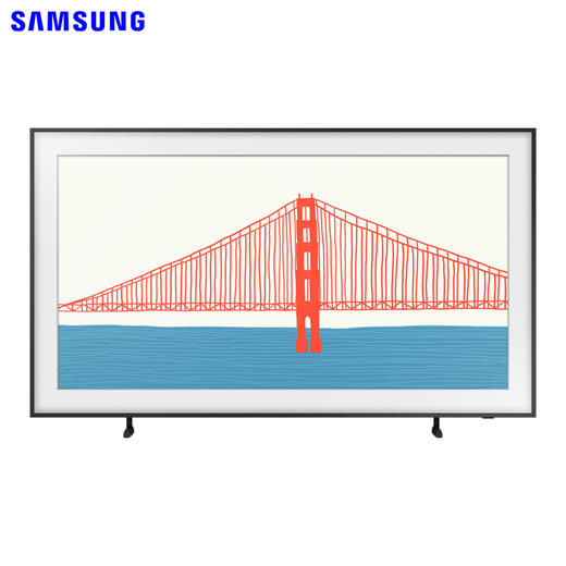 三星（SAMSUNG）75英寸 Frame画壁电视 超薄大屏QLED量子点 4K超高清AI语音蓝光护眼 艺术电视QA75LS03AAJXXZ 商品图1