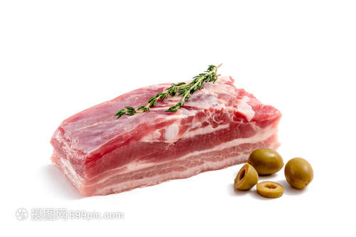 新鲜猪五花肉250g 商品图0