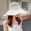 【秀帽】2022韩版时尚欧美大沿时装渔夫帽防晒防紫外线太阳帽可折叠遮阳帽 商品缩略图4