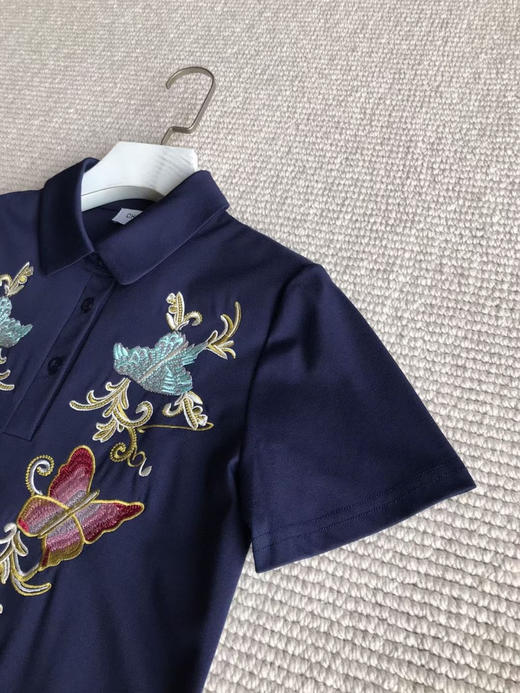 刺绣连衣裙 Polo 自己备注号码 商品图3