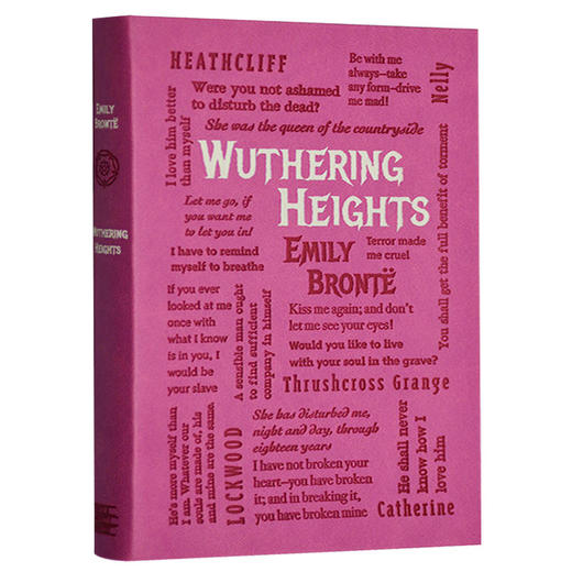 呼啸山庄 英文原版 Wuthering Heights 皮革版 艾米莉勃朗特 英文版青少年课外阅读 同名电影小说 正版进口原版世界文学名著书籍 商品图0