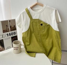 （清仓现货）【社群供W】假两件连衣裙