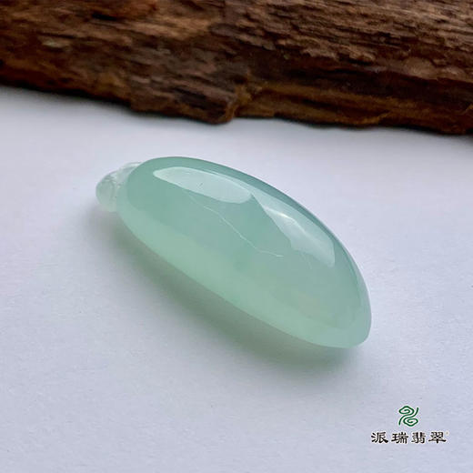 派瑞翡翠 翡翠挂件 糯冰种 绿色 商品图3