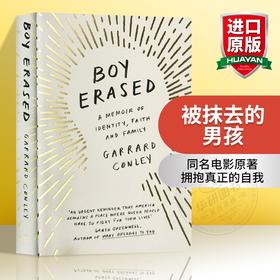 Collins被抹去的男孩 英文原版小说 Boy Erased 英文版同名电影原著小说 救赎 勇气 Garrard Conley 进原版书 可搭爱你西蒙