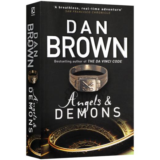 正版 天使与魔鬼 英文原版 Angels and Demons 英文版悬疑推理小说 dan brown 丹布朗 达芬奇密码前传 进口书籍 商品图2