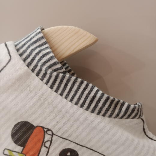 moimoln小云朵童装夏季男女宝宝连体衣舒适卡通爬服哈衣LOM2NZBU12 商品图3