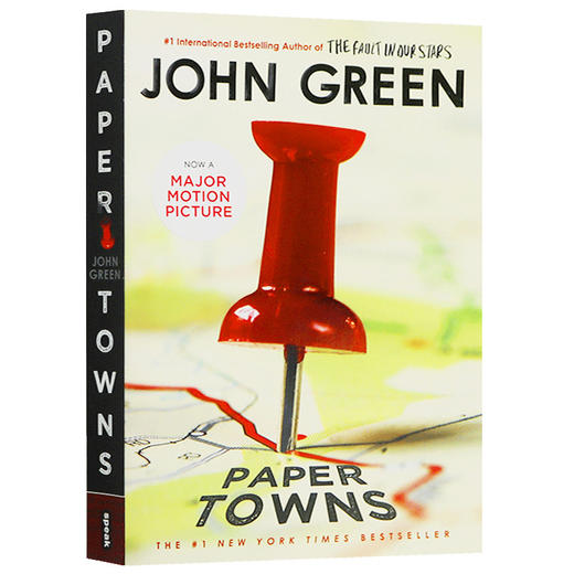 正版 纸镇 英文原版小说 paper towns 电影原著 推理小说 英文版 青少年读物 约翰格林 进口英语书籍 商品图1