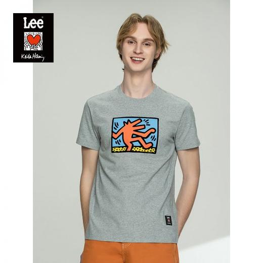 Lee男装t恤卡通印花纯棉短袖 KEITH HARING联名休闲L439053RXK14 商品图2