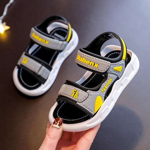 女童凉鞋2022新款夏软底防滑男童公主平底韩版运动儿童沙滩凉鞋国庆出游 商品图6