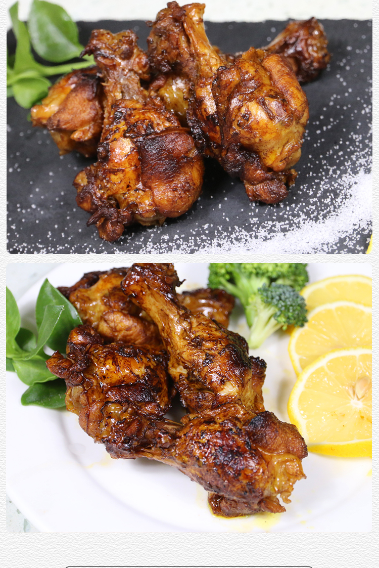 安心鸡翅根新鲜冷冻烧烤食材小鸡腿鲜嫩多汁琵琶骨1kg鸡肉任选两件