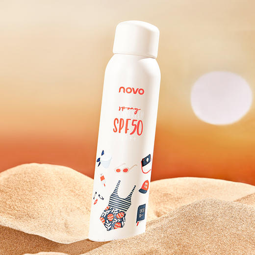 NOVO美萃防晒喷雾 防晒霜SPF50+++美白补水保湿防紫外线防晒乳女 商品图5