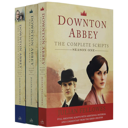 Collins 唐顿庄园剧本全集 英文原版 英剧剧本 Downton Abbey Script Book 1-3 全英文版电影原著小说书 进口英语书籍 商品图1