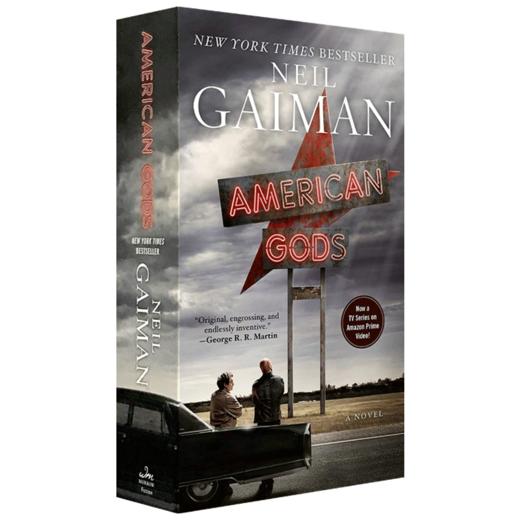 Collins 美国众神英文版美剧封面版 英文原版书 American Gods TV tie in edition by Neil Gaiman 正版进口同名美剧电视剧小说 尼尔盖曼 商品图4