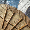 茶香记 云南土布团扇 手工布艺竹柄纨扇 多款 传统 仿古 旧式 商品缩略图2