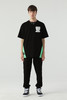 MEET.ROY狗头LOGO系列OVERSIZE烫银拼接TEE 短袖T恤01MR1252 商品缩略图4