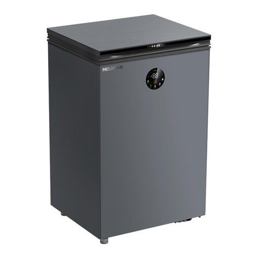 美菱（MeiLing）100升电脑控温冷柜AI减霜薄壁嵌入 冷藏冷冻单温转换 智慧显示屏 BC/BD-100DTEB 商品图3