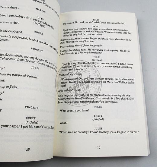 昆汀低俗小说 电影剧本 英文原版 Pulp Fiction Screenpla 英文版 进口原版英语书籍 Quentin Tarantino 商品图2