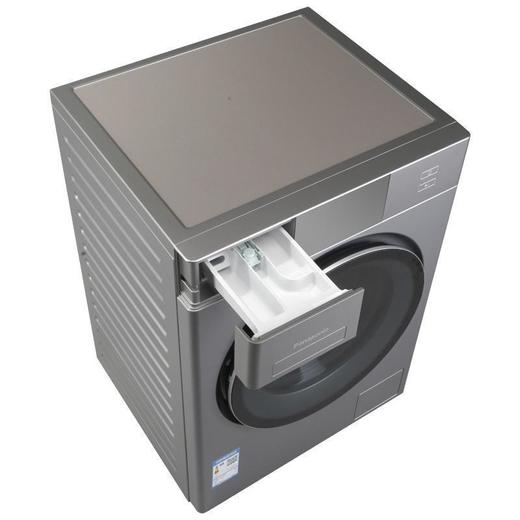 松下洗衣机 10kg洗烘一体机 光动银除菌 双极除螨除菌 XQG100-EG1D8 商品图3