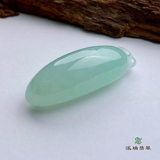 派瑞翡翠 翡翠挂件 糯冰种 绿色 商品图4