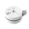 【带小夜灯的插座】创意多功能插排爬墙智能usb充电插座圆形家用排插接线板 商品缩略图5