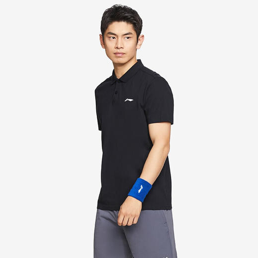 李宁男装POLO衫2022健身系列男子舒适耐洗短袖POLO衫APLS069 商品图0