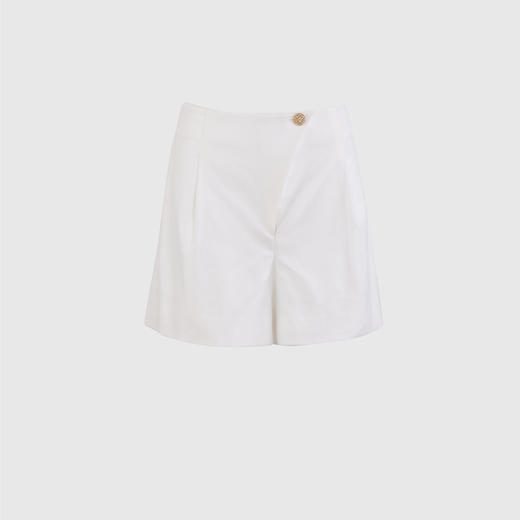 斜门襟韩国设计减龄百搭短裤 商品图0
