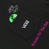 VANS情侣短袖T恤夏季OVERSIZE彩色图案黑色VN0A5HANBLK 商品缩略图4