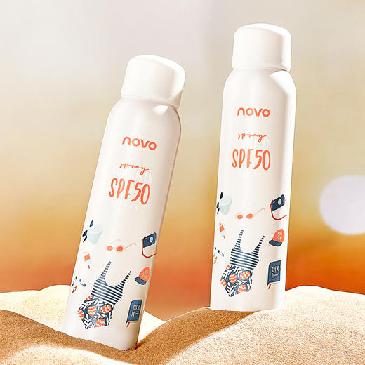 NOVO美萃防晒喷雾 防晒霜SPF50+++美白补水保湿防紫外线防晒乳女 商品图0