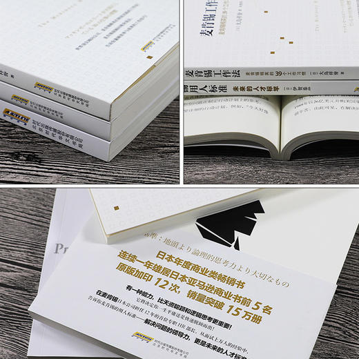 【优惠套装】麦肯锡问题分析与解决技巧+麦肯锡工作法+麦肯锡用人标准3本 麦肯锡思维方法 领导团队执行力人力资源企业管理畅销书籍 商品图2