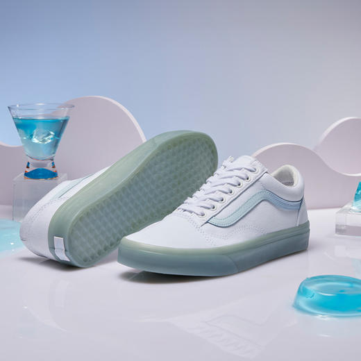 VANS Old Skool冰蓝色果冻底男鞋女鞋帆布鞋VN0000SB650 商品图1